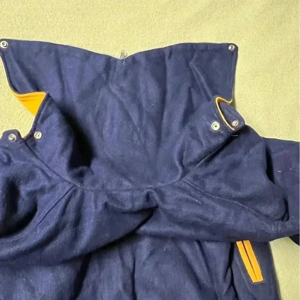 Vintage Fordham Ladies 36 (XS) Letterman's Jacket circa late ‘80s - Picture 5 of 9